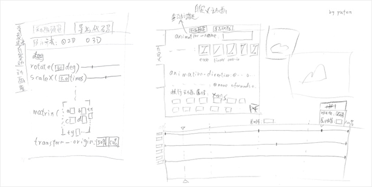 「CSS3动画参考」动画工具交互稿