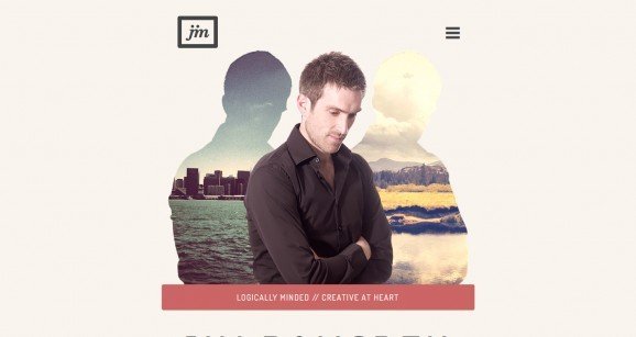 扁平化网页设计Jim Ramsden